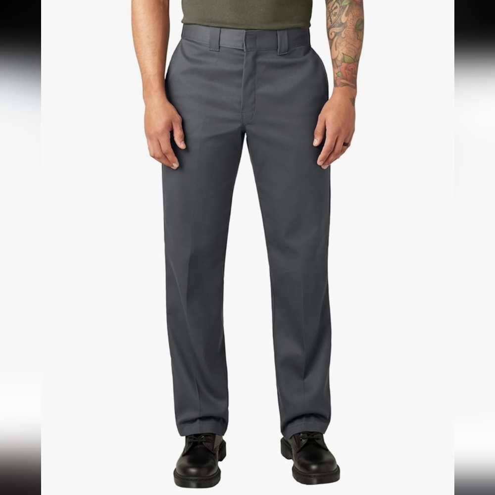DICKIES | Men's Charcoal Grey Original 874 Casual Work Pants